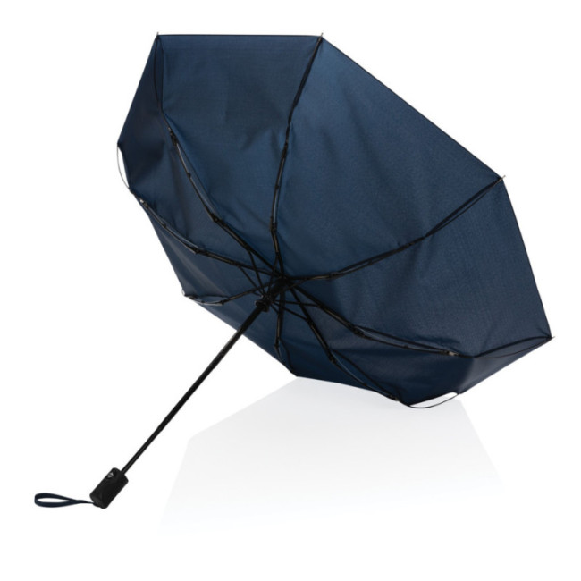 Parapluie automatique personnalisé en rPET 190T AWARE™ Impact 21" 