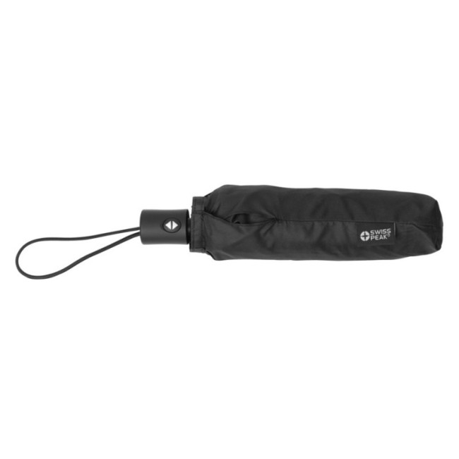 Parapluie personnalisé Swiss Peak 20.5" ultra léger et auto rPET Aware™ 