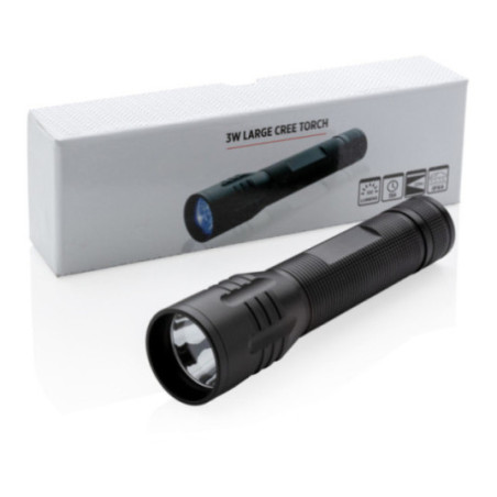 Lampe torche personnalisée CREE 3W Large 