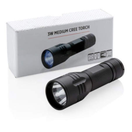Lampe torche personnalisable CREE 3W Medium 