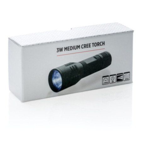 Lampe torche personnalisable CREE 3W Medium 