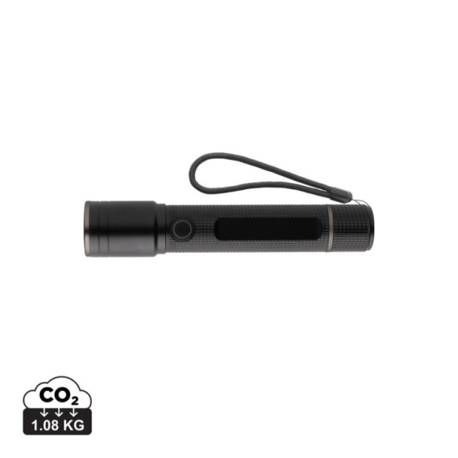 Lampe torche publicitaire rechargeable Gear X 3W 