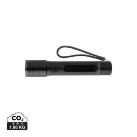 Lampe torche publicitaire rechargeable Gear X 3W 