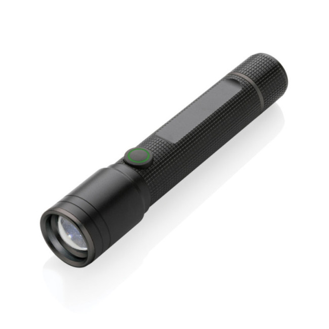 Lampe torche publicitaire rechargeable Gear X 3W 