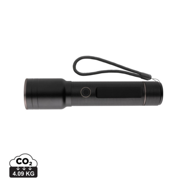 Lampe de poche personnalisée en aluminium recyclé Gear X 