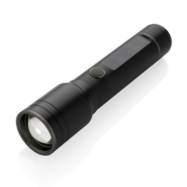 Lampe de poche personnalisée en aluminium recyclé Gear X 