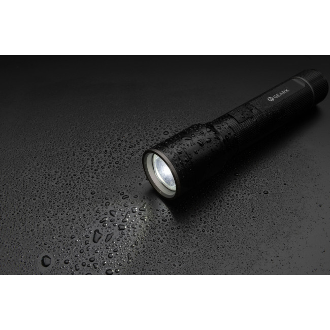 Lampe de poche personnalisée en aluminium recyclé Gear X 