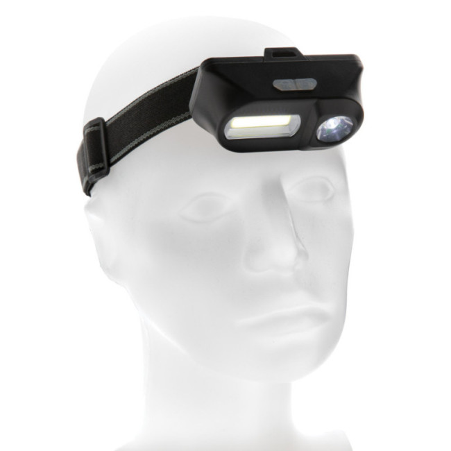 Lampe frontale personnalisée avec LED et COB 