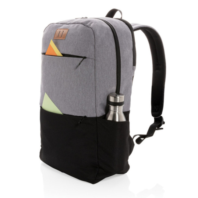 Sac à dos ordinateur personnalisable avec USB et anti RFID 15,6" 