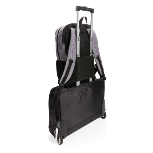 Sac à dos ordinateur personnalisable avec USB et anti RFID 15,6" 