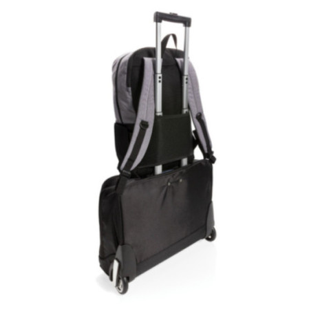 Sac à dos ordinateur personnalisable avec USB et anti RFID 15,6" 