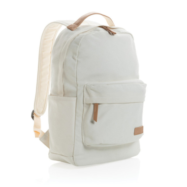 Sac à dos publicitaire en toile recyclée 16oz AWARE™ Impact 