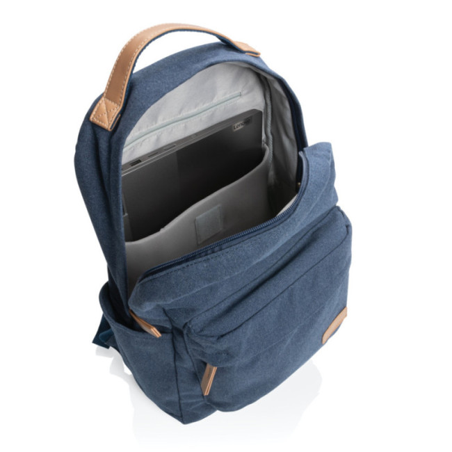 Sac à dos publicitaire en toile recyclée 16oz AWARE™ Impact 
