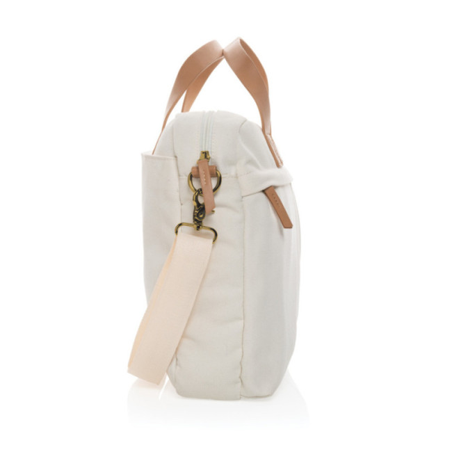 Sacoche ordinateur personnalisée en toile 16oz AWARE™ Impact 