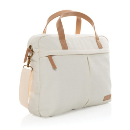 Sacoche ordinateur personnalisée en toile 16oz AWARE™ Impact 