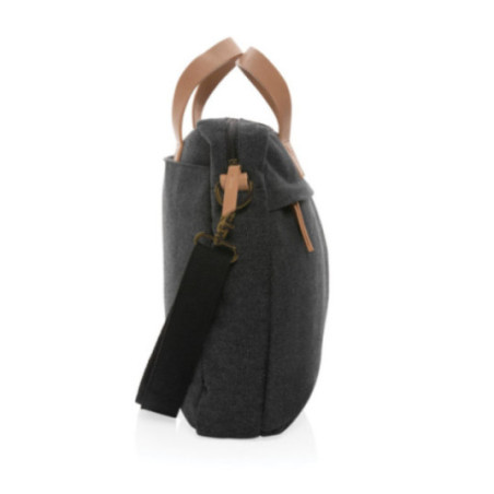 Sacoche ordinateur personnalisée en toile 16oz AWARE™ Impact 