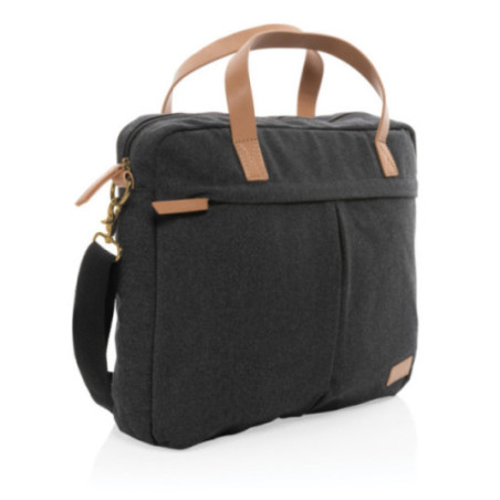 Sacoche ordinateur personnalisée en toile 16oz AWARE™ Impact 