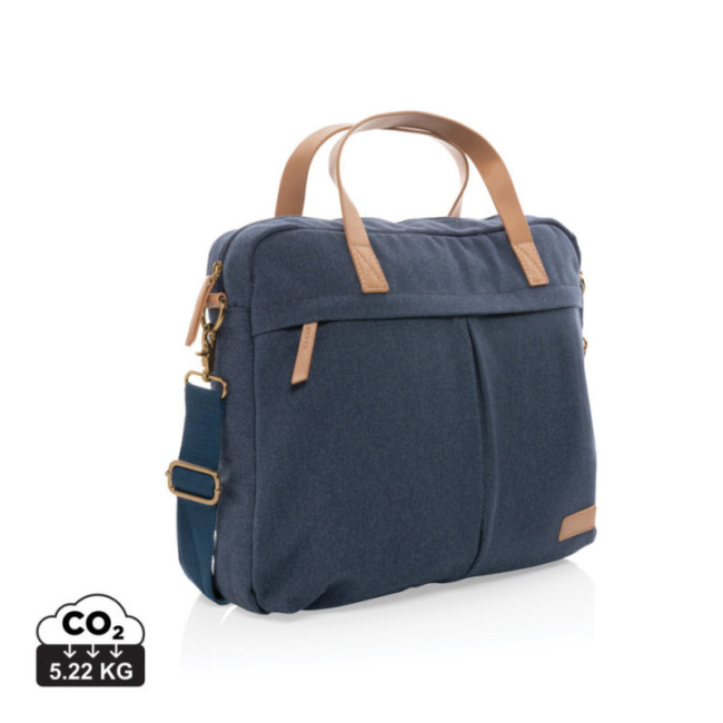 Sacoche ordinateur personnalisée en toile 16oz AWARE™ Impact 