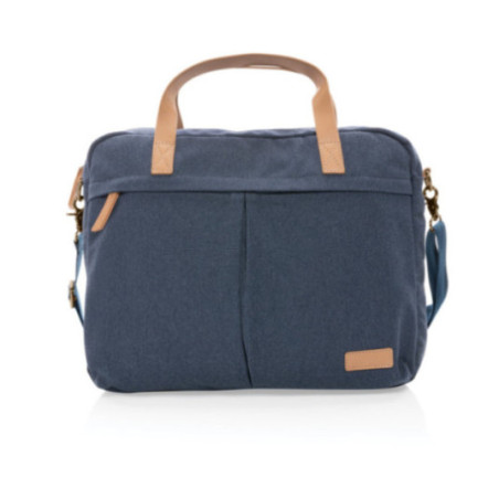 Sacoche ordinateur personnalisée en toile 16oz AWARE™ Impact 