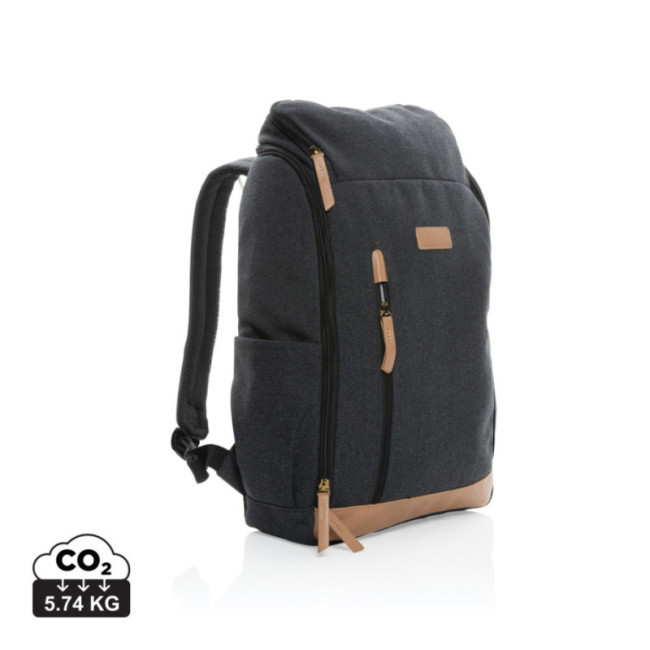 Sac à dos pour ordinateur en toile 16oz recyclée AWARE™ Impact 