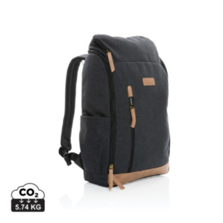 Sac à dos pour ordinateur en toile 16oz recyclée AWARE™ Impact 