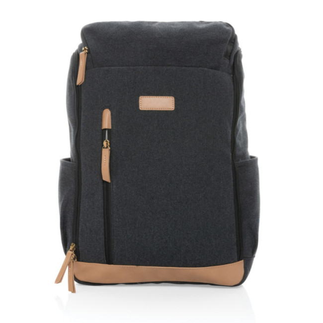 Sac à dos pour ordinateur en toile 16oz recyclée AWARE™ Impact 