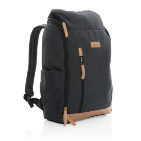 Sac à dos pour ordinateur en toile 16oz recyclée AWARE™ Impact 