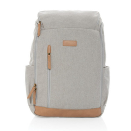 Sac à dos pour ordinateur en toile 16oz recyclée AWARE™ Impact 