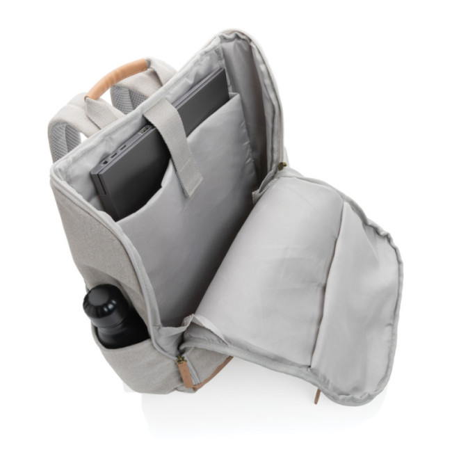 Sac à dos pour ordinateur en toile 16oz recyclée AWARE™ Impact 