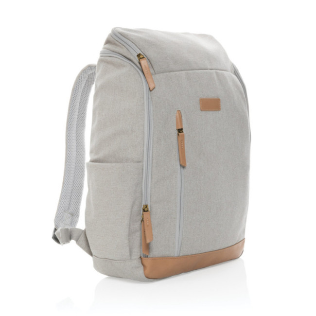 Sac à dos pour ordinateur en toile 16oz recyclée AWARE™ Impact 