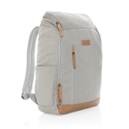 Sac à dos pour ordinateur en toile 16oz recyclée AWARE™ Impact 