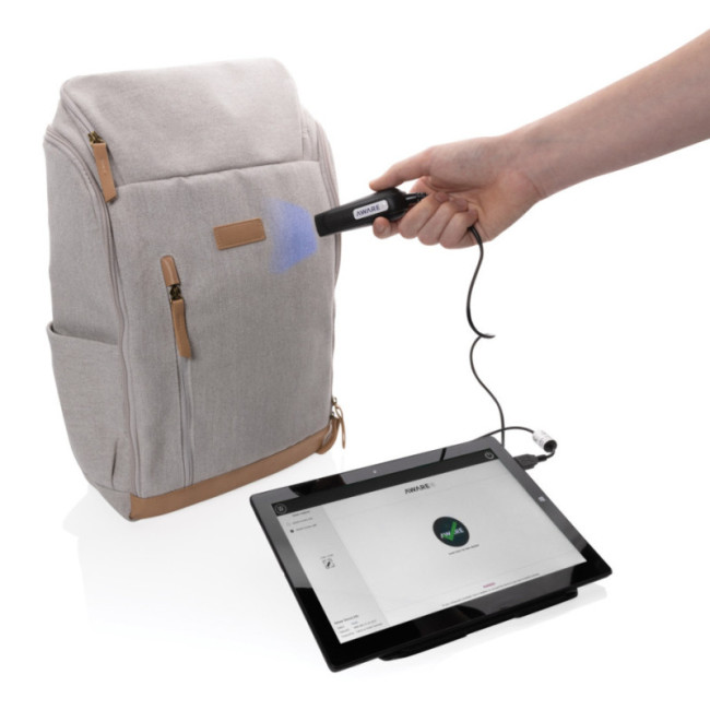 Sac à dos pour ordinateur en toile 16oz recyclée AWARE™ Impact 