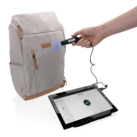 Sac à dos pour ordinateur en toile 16oz recyclée AWARE™ Impact 