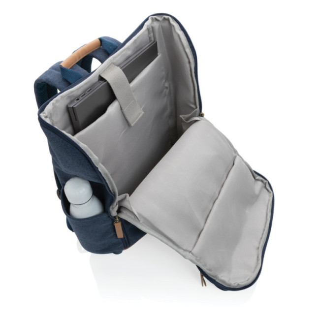 Sac à dos pour ordinateur en toile 16oz recyclée AWARE™ Impact 