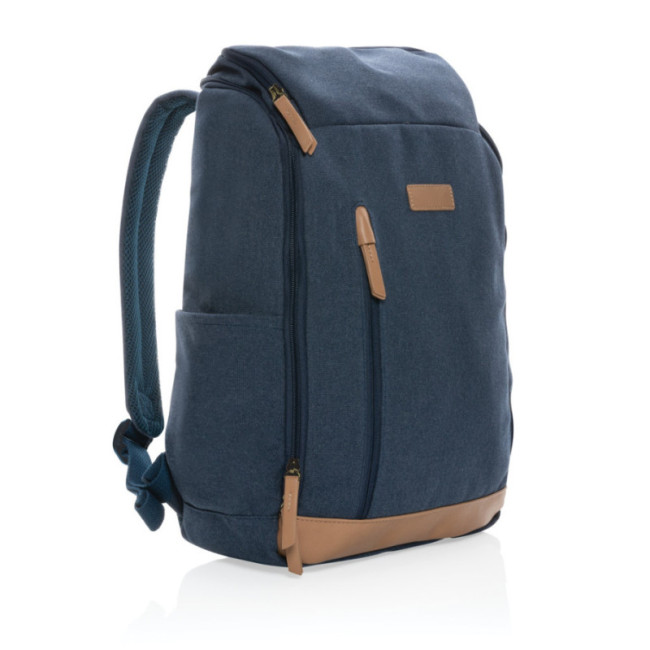 Sac à dos pour ordinateur en toile 16oz recyclée AWARE™ Impact 