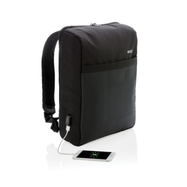 Sac à dos antivol personnalisé pour ordinateur Swiss Peak 15'' 
