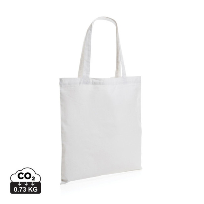 Tote bag personnalisé en coton recyclé 145g AWARE™ Impact 