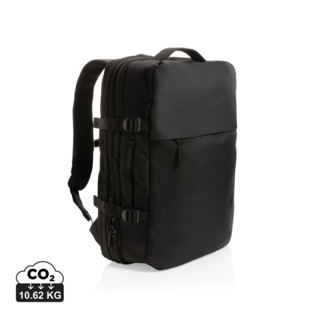 Sac Weekend publicitaire extensible rPET AWARE™ Swiss Peak 