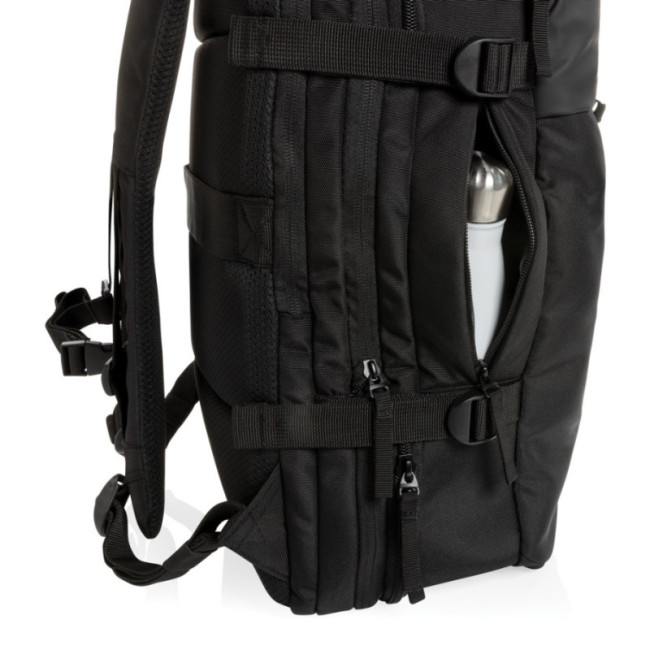 Sac Weekend publicitaire extensible rPET AWARE™ Swiss Peak 