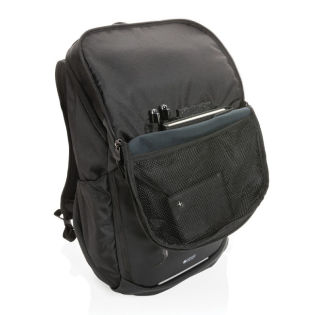 Sac à dos personnalisé 15,6" en rPET AWARE™ Swiss Peak 