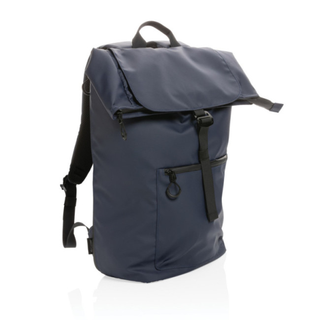 Sac à dos ordinateur 15,6" en rPET déperlant AWARE™ Impact 