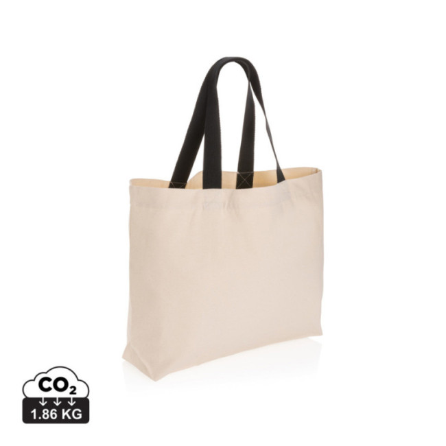 Tote bag personnalisé en toile recyclée 240 g/m² non teintée Aware™ 