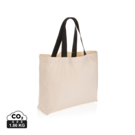 Tote bag personnalisé en toile recyclée 240 g/m² non teintée Aware™ 