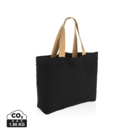 Tote bag personnalisé en toile recyclée 240 g/m² non teintée Aware™ 