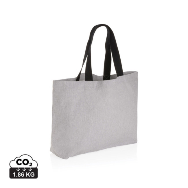 Tote bag personnalisé en toile recyclée 240 g/m² non teintée Aware™ 