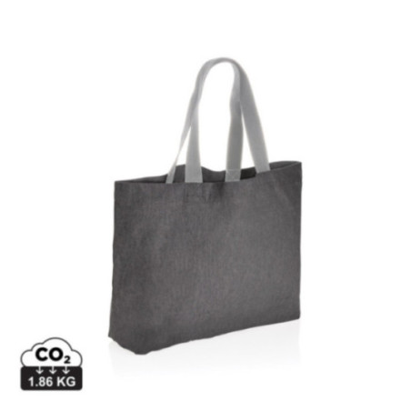 Tote bag personnalisé en toile recyclée 240 g/m² non teintée Aware™ 