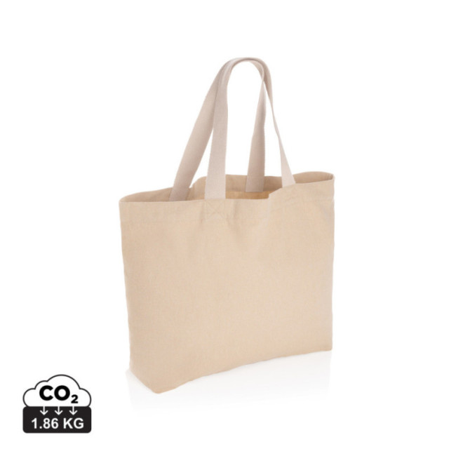 Tote bag personnalisé en toile recyclée 240 g/m² non teintée Aware™ 