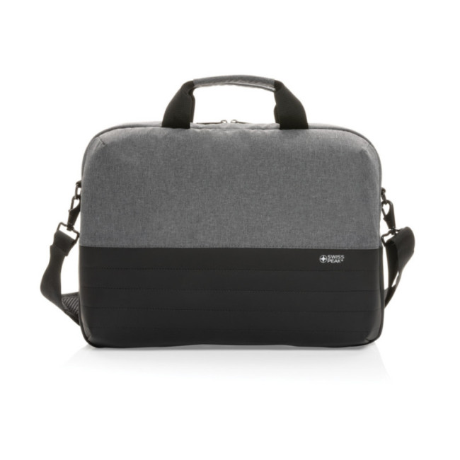 Sacoche pour ordinateur personnalisable 15,6" AWARE™ Swiss Peak 
