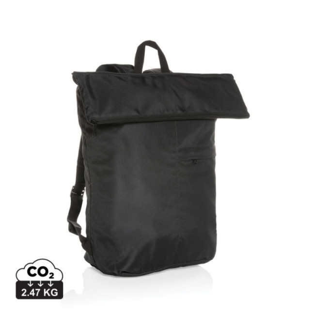 Sac à dos pliable personnalisable en rPET AWARE™ Dillon 