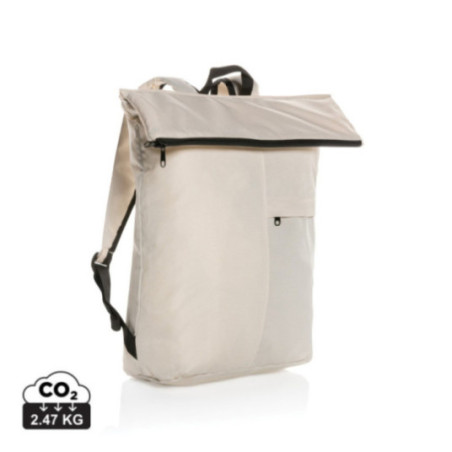 Sac à dos pliable personnalisable en rPET AWARE™ Dillon 
